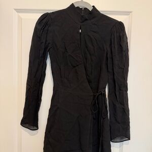 Reformation Black Dress